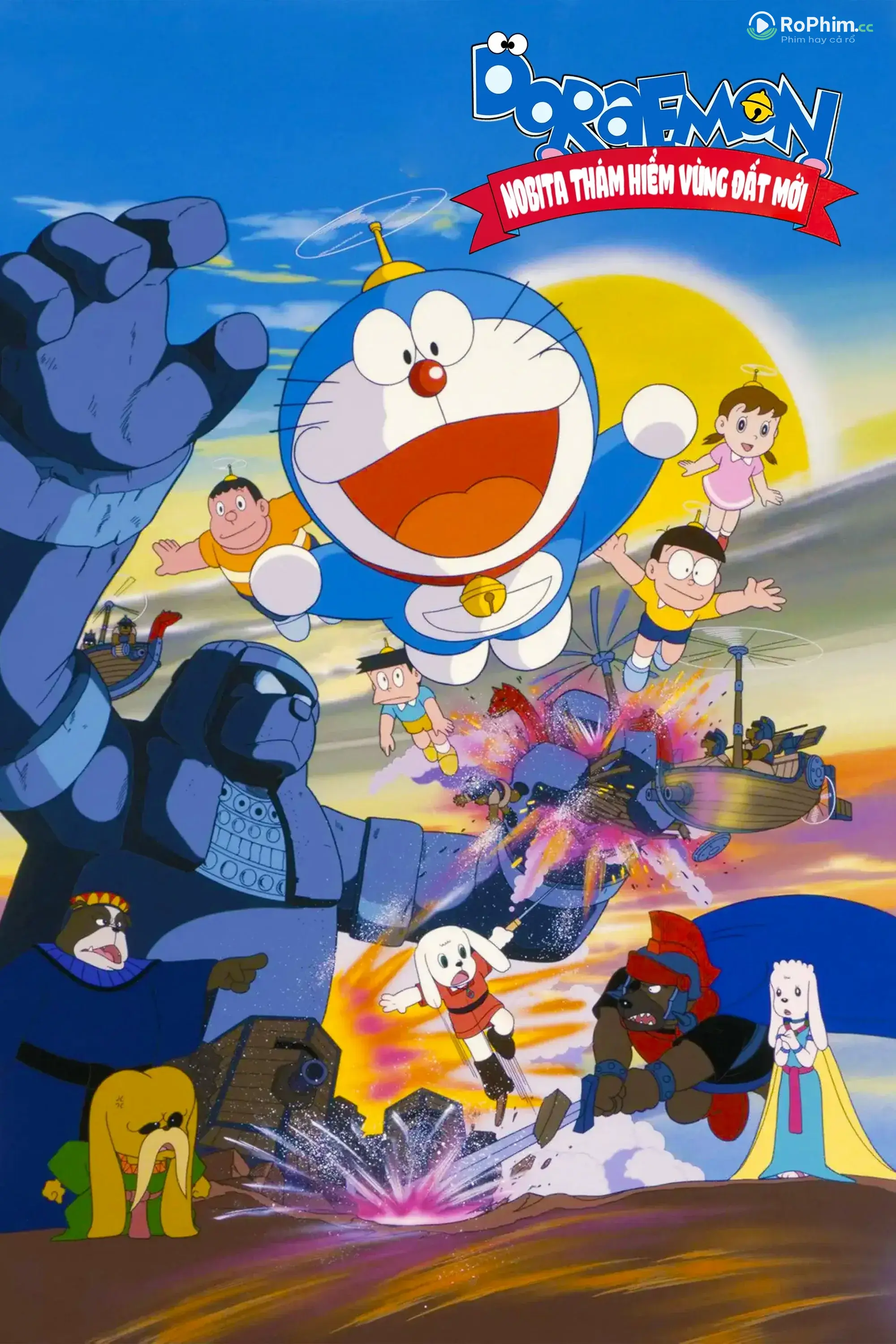 Doraemon: Nobita Khám Phá Vùng Đất Mới Khiêu Dâm