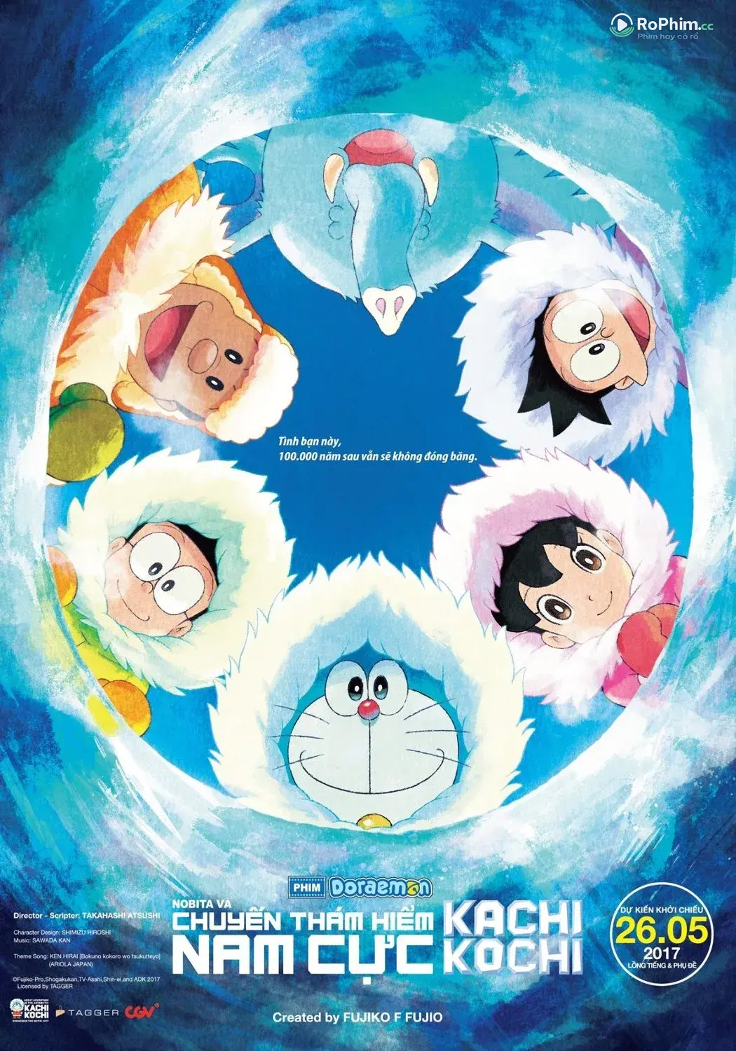 Doraemon: Nobita và Chuyến Phiêu Lưu Nóng Bỏng Tại Nam Cực Kachi Kochi